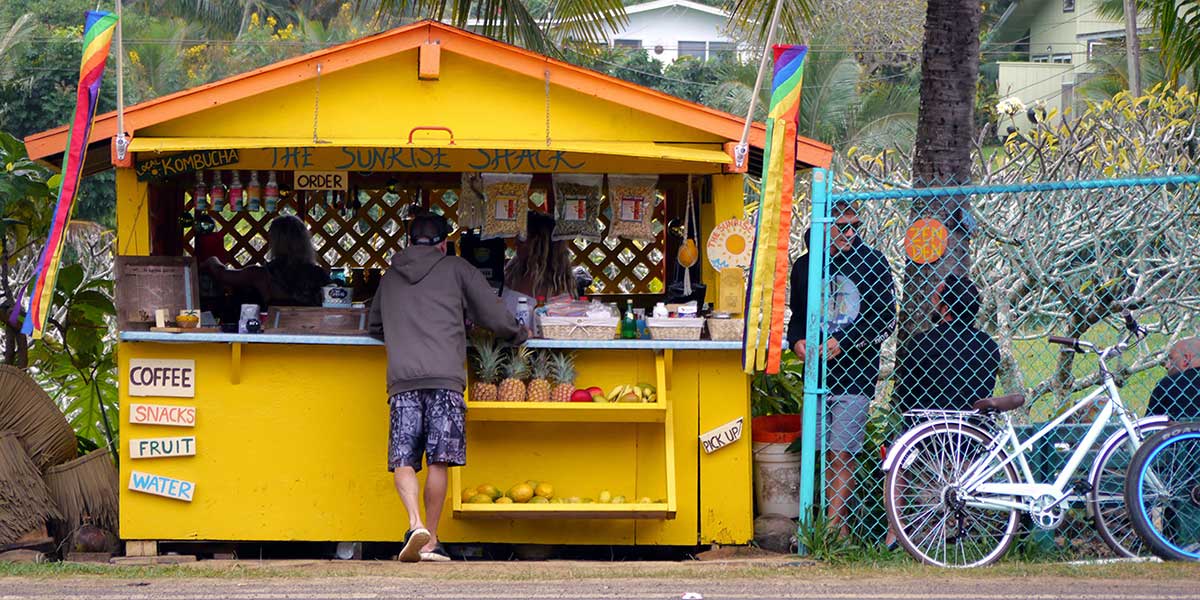 The Sunrise Shack North Shore Oahu