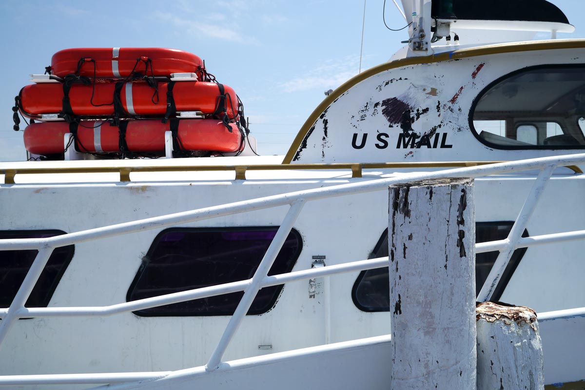 Tangier Island mail boat