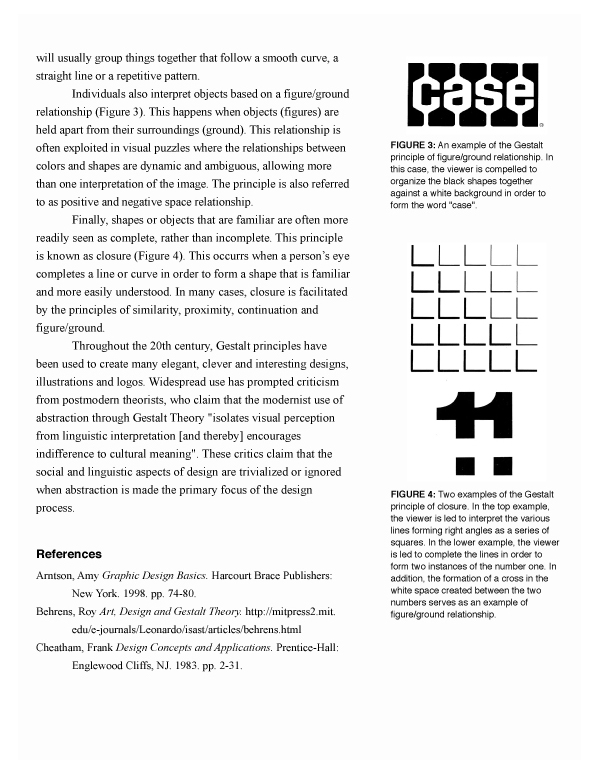 Gestalt Theory in Graphic Design (Page 2 of 2)